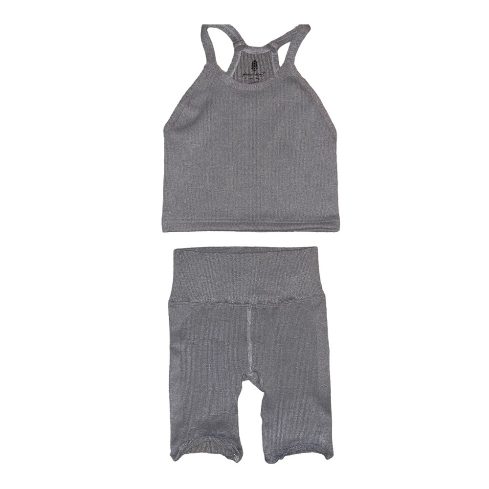 NWT Free People Movement Happiness Runs Top & Shorts 2pc Set - Picture 8 of 8